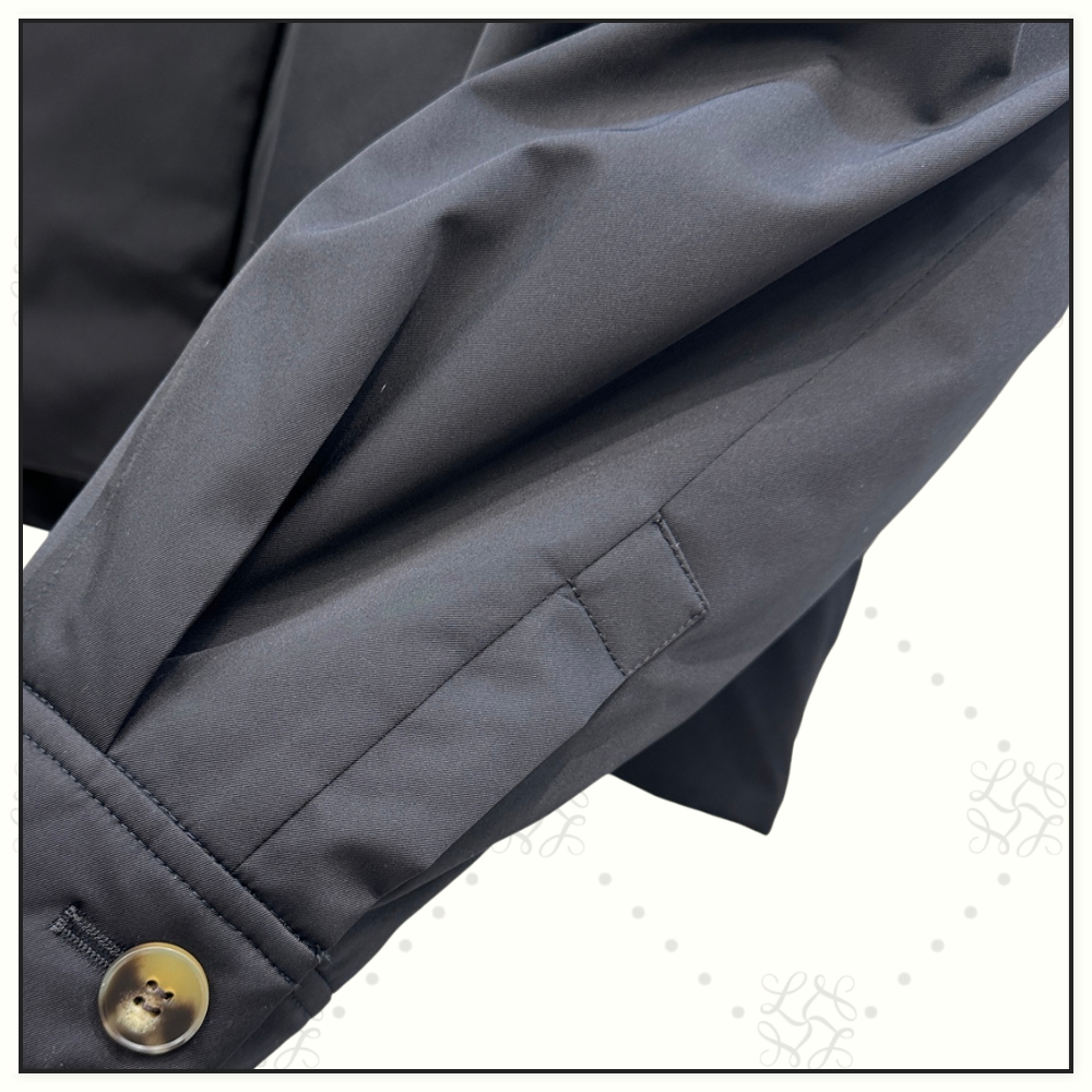 DOWN JACKET WITH FUR COLLAR