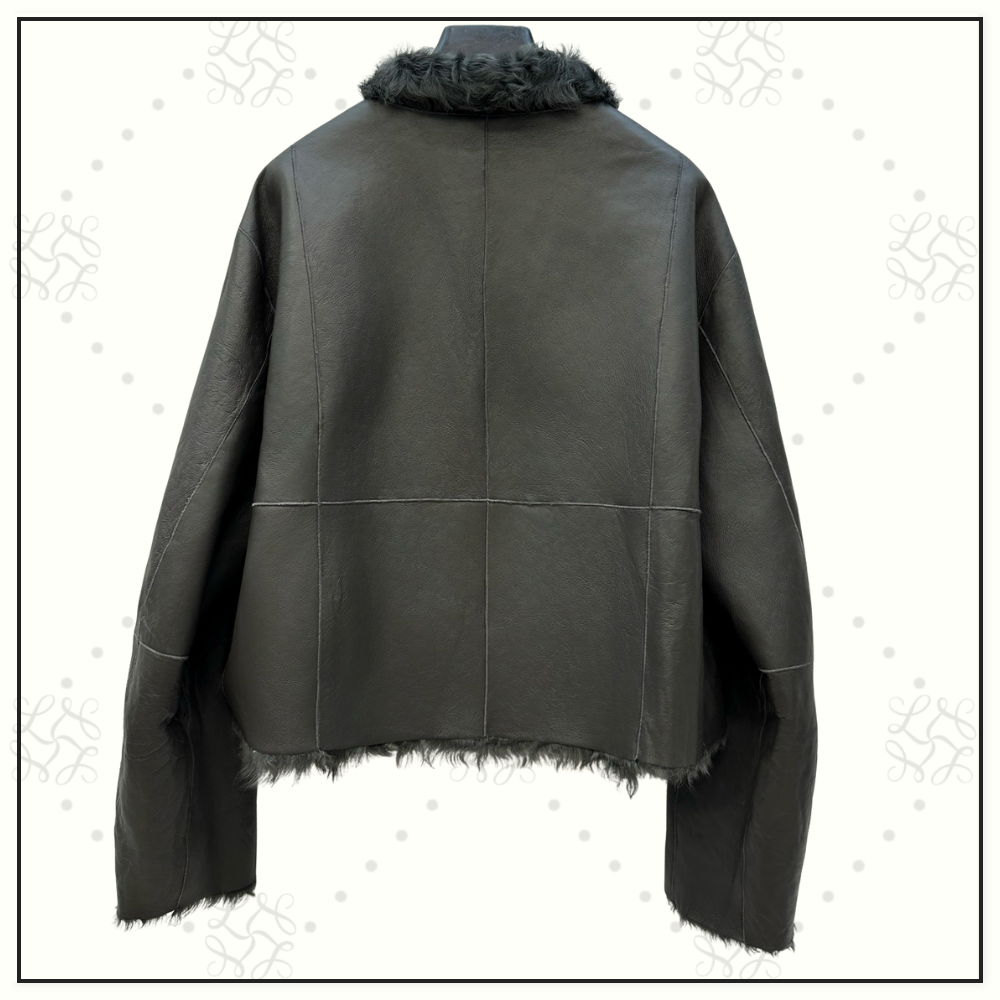 REVERSIBLE SHEARLING JACKET