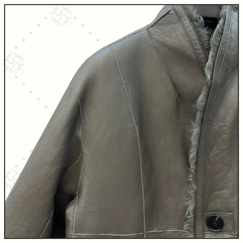 REVERSIBLE SHEARLING JACKET