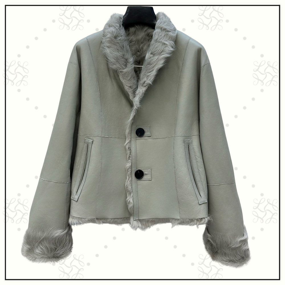 REVERSIBLE SHEARLING JACKET