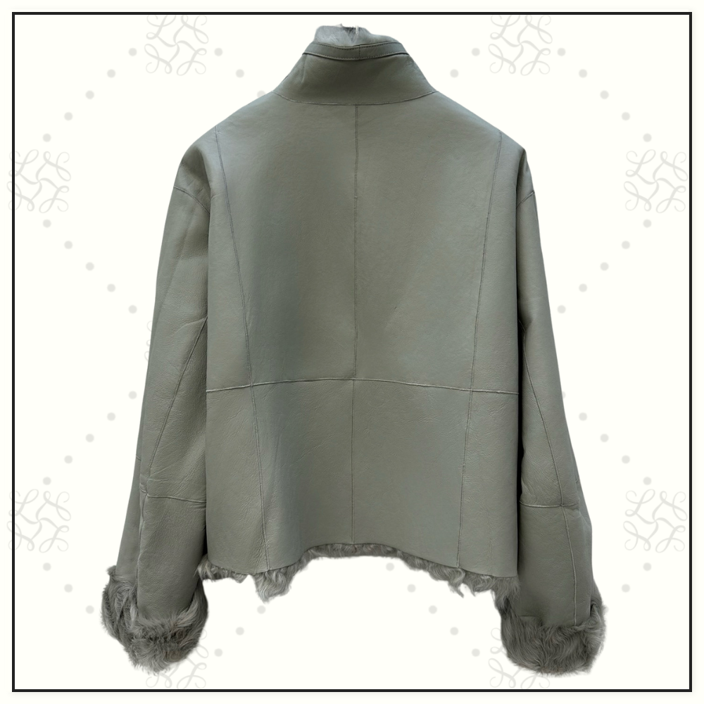 REVERSIBLE SHEARLING JACKET