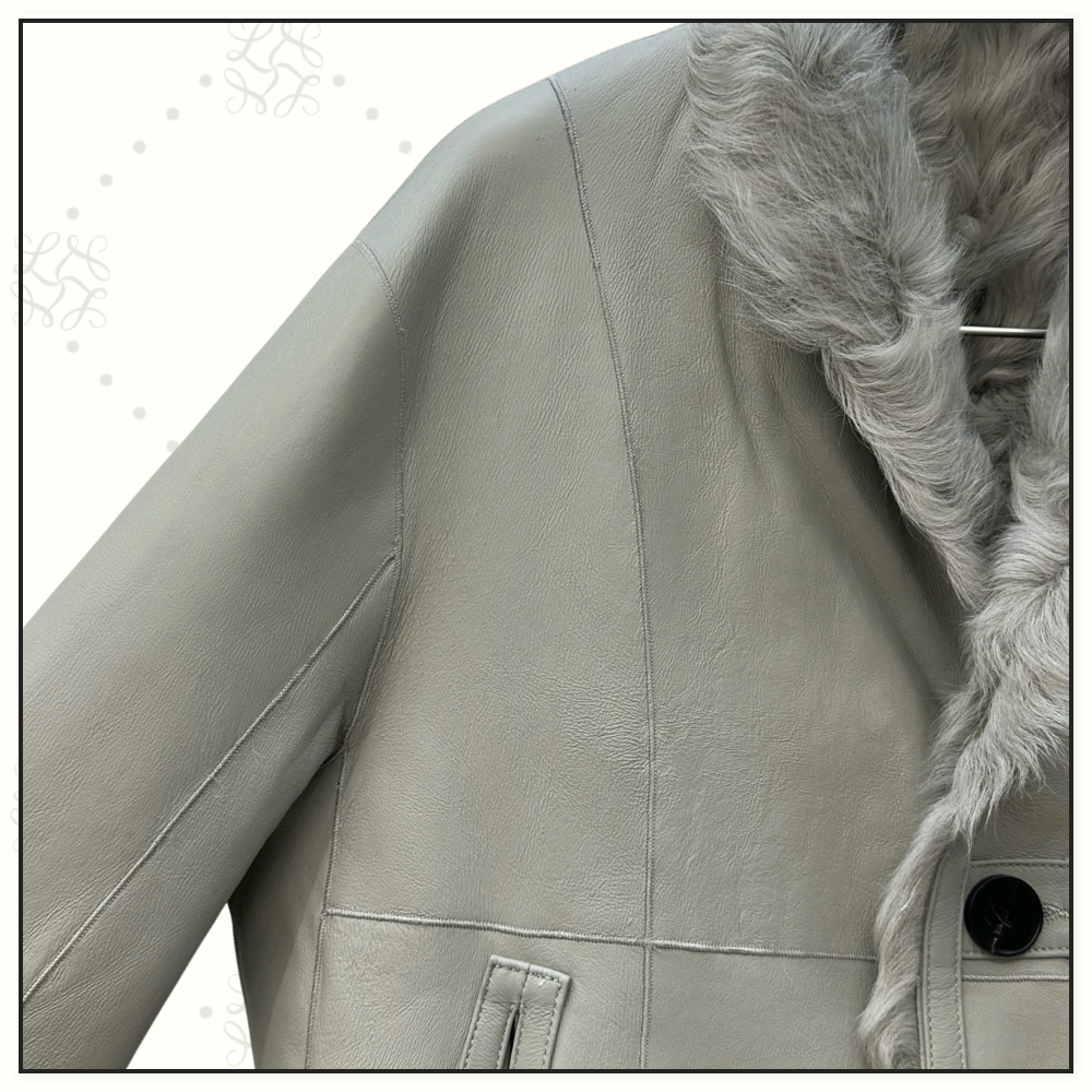 REVERSIBLE SHEARLING JACKET