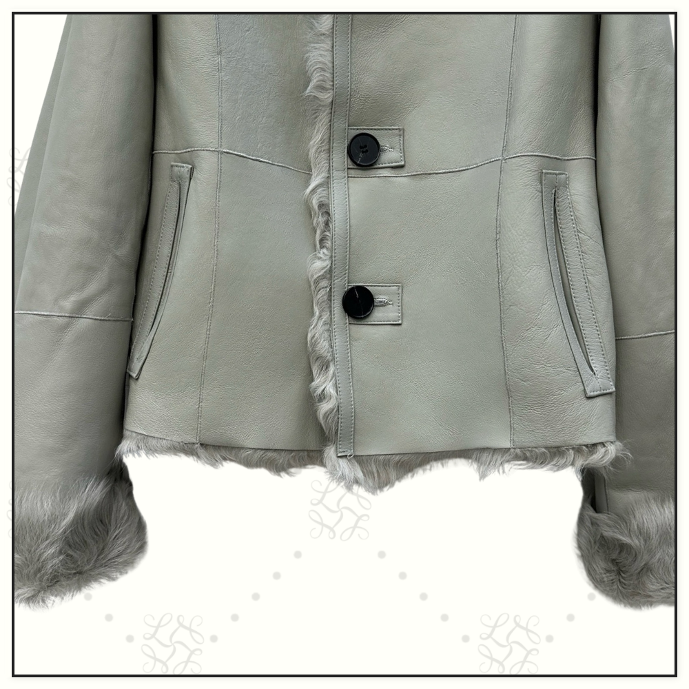 REVERSIBLE SHEARLING JACKET