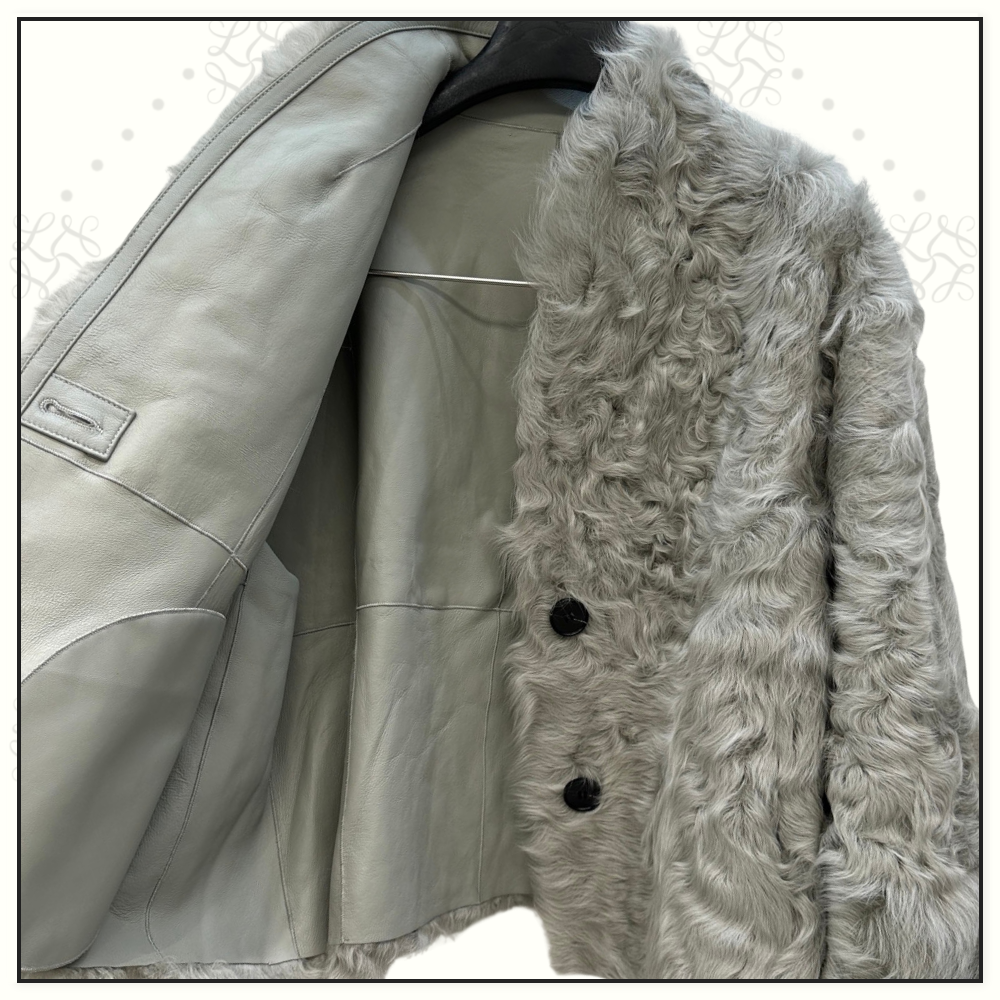 REVERSIBLE SHEARLING JACKET