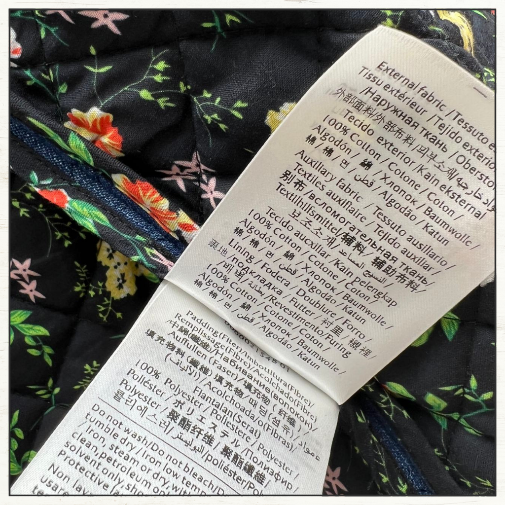 QUILTED CHAMBRAY JACKET