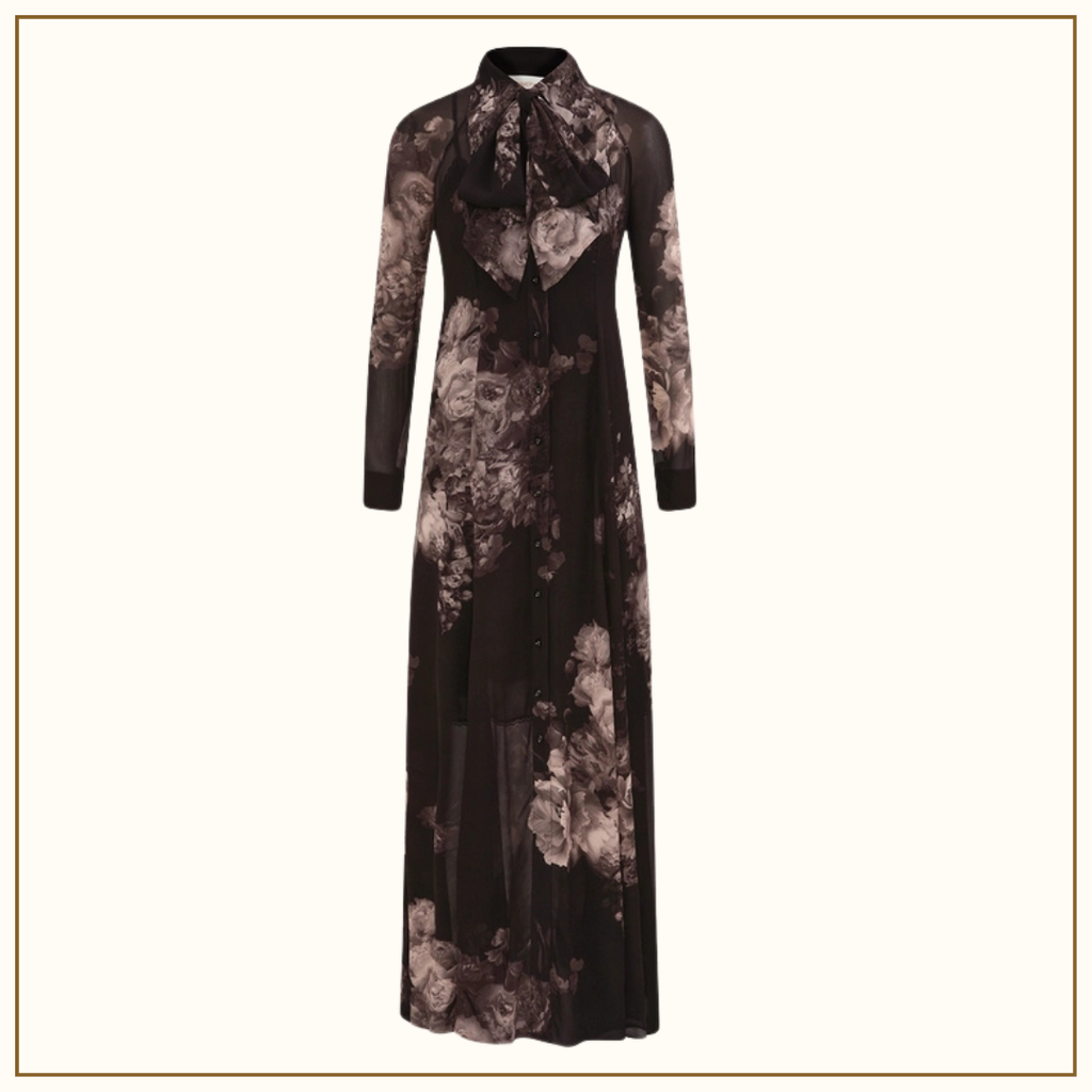 HYPNOTIC MAXI SHIRT DRESS