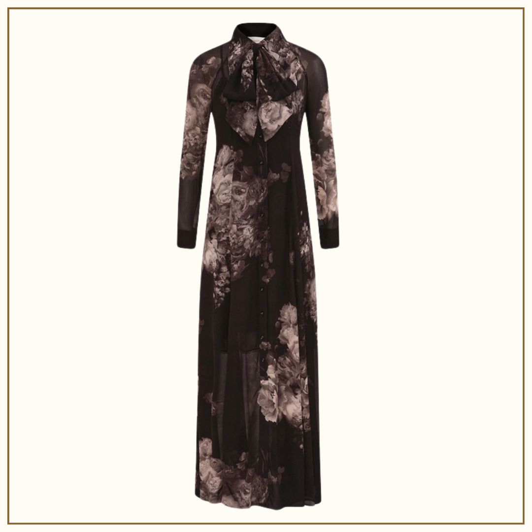 HYPNOTIC MAXI SHIRT DRESS