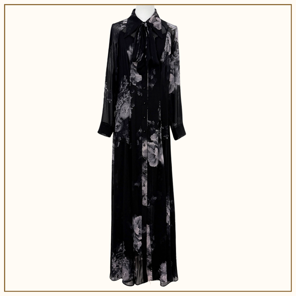 HYPNOTIC MAXI SHIRT DRESS