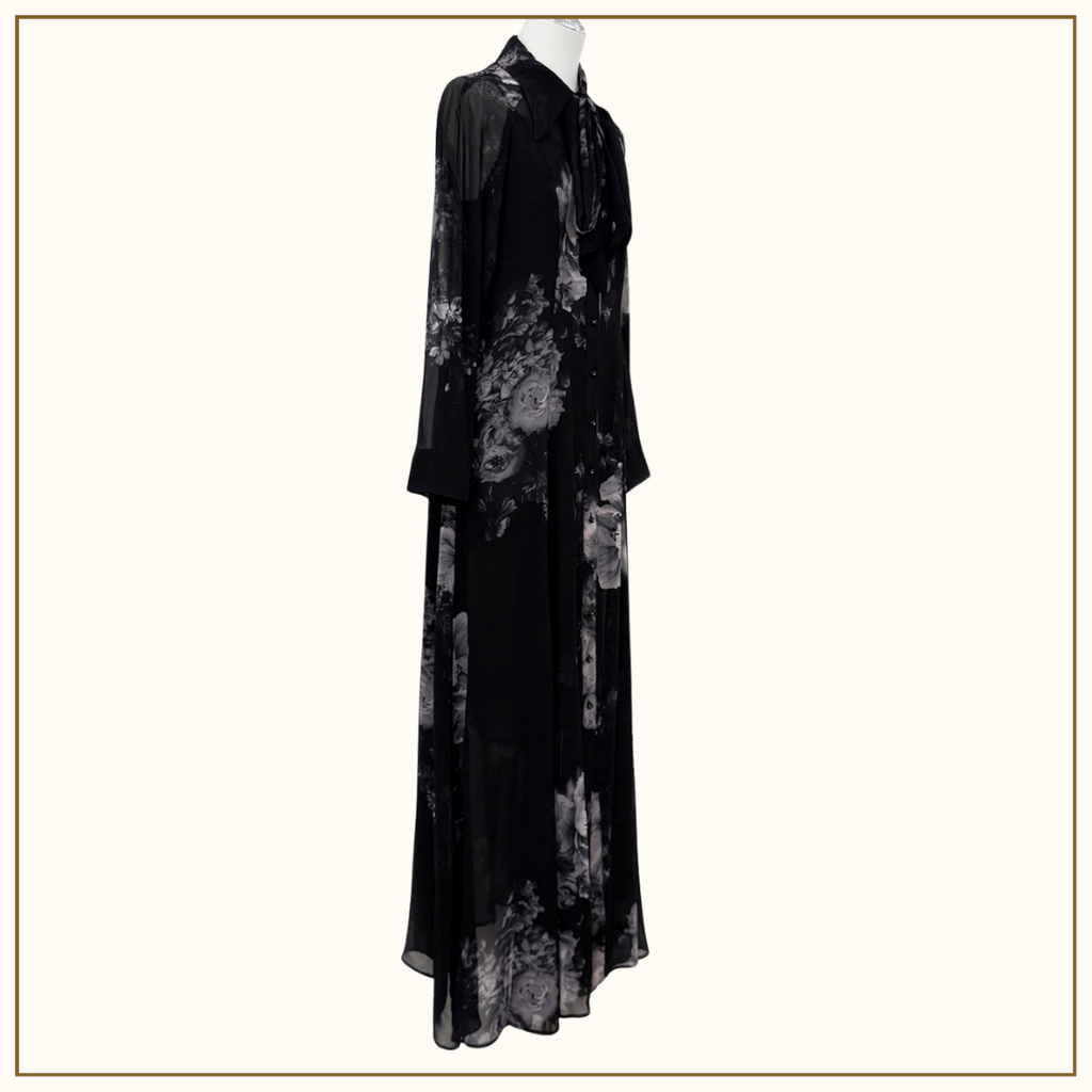 HYPNOTIC MAXI SHIRT DRESS
