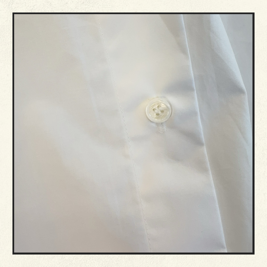 BOW DETAIL CUFF COTTON SHIRT