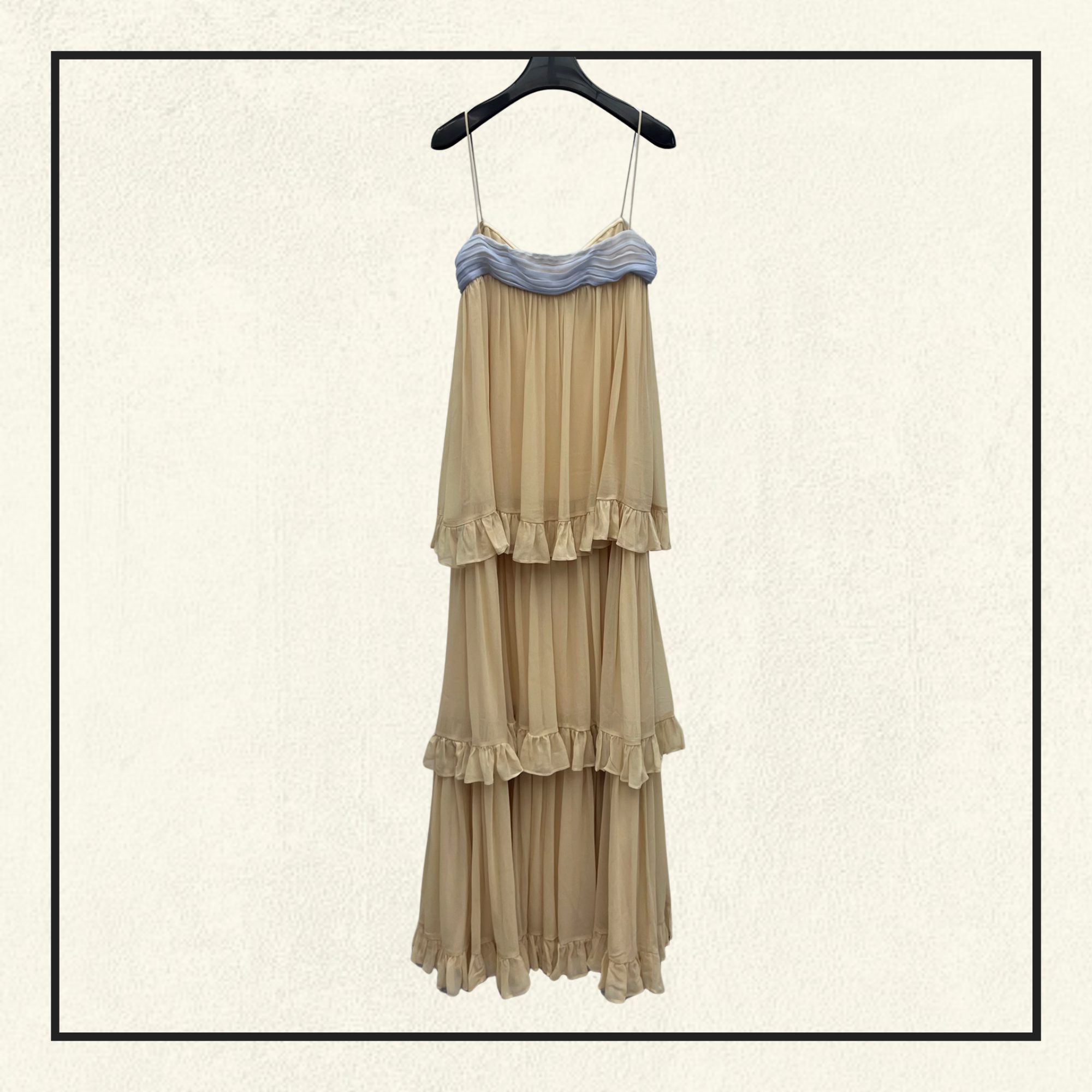 CRYSTAL EMBELLISHED BABYDOLL GOWN