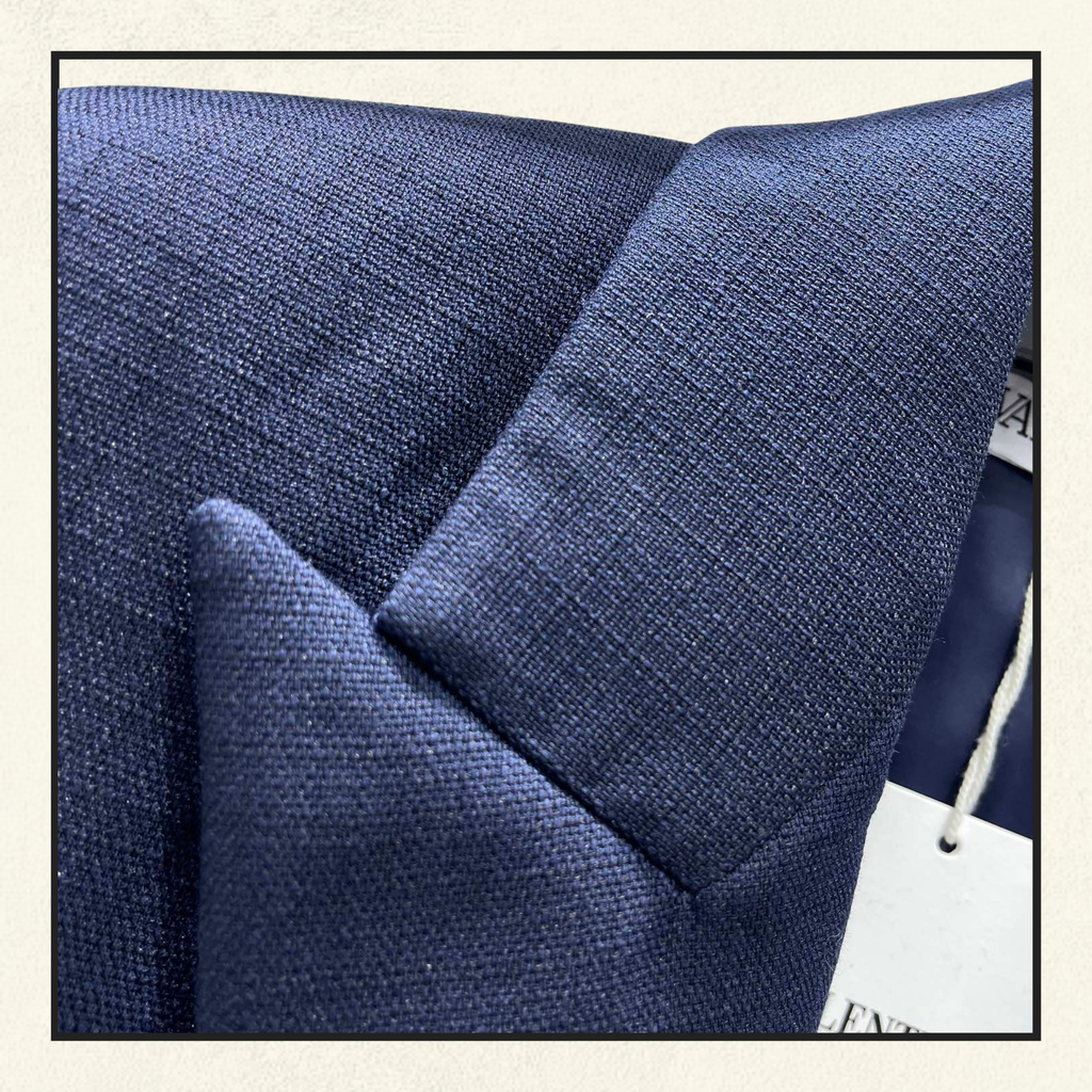 BOW DETAIL WOVEN BLAZER