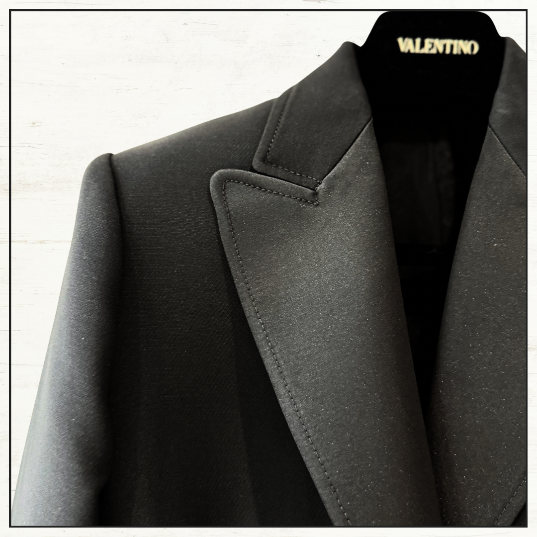 DOUBLE BREASTED CROPPED BLAZER