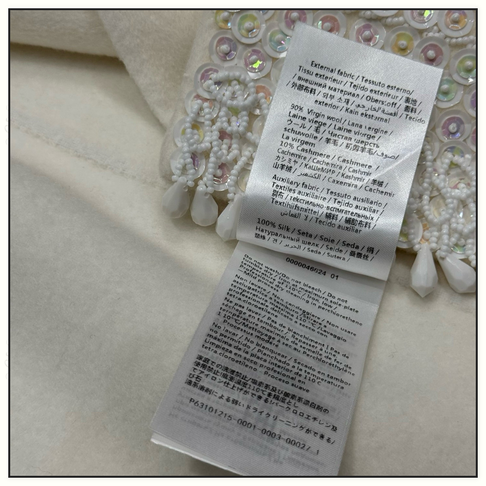 EMBELLISHED COLLAR COAT