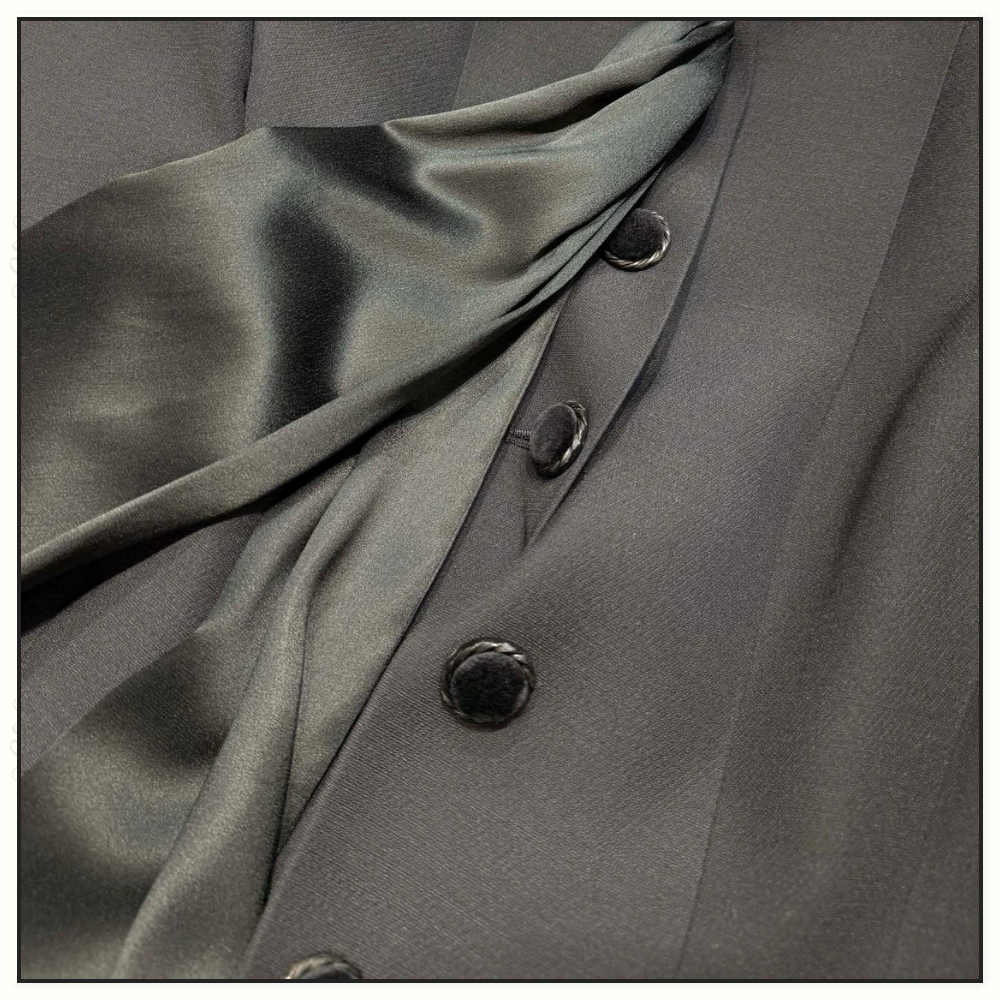 CREPE COUTURE SHORT DRESS