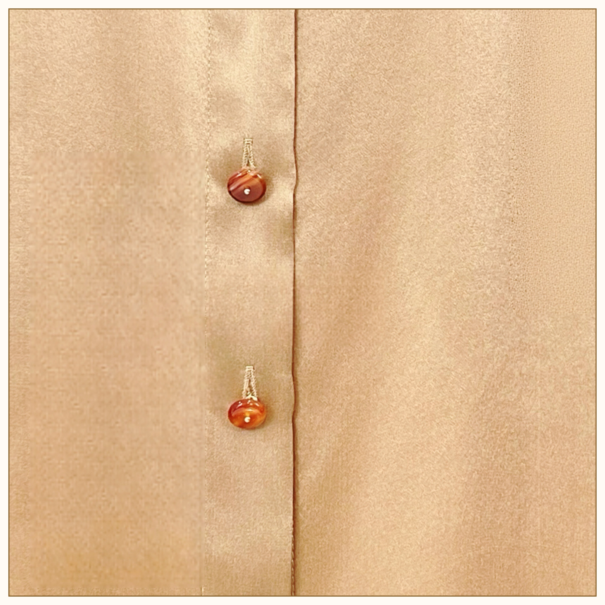 HYPNOTIC SATIN SHIRT & DRAPE SKIRT