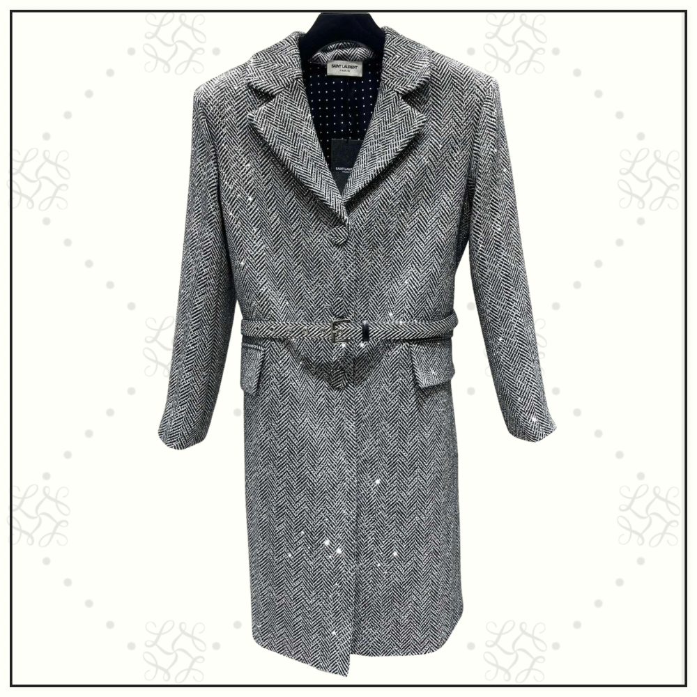 HERRINGBONE COAT