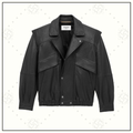 LAMBSKIN BOMBER JACKET