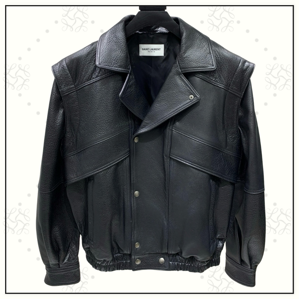 LAMBSKIN BOMBER JACKET