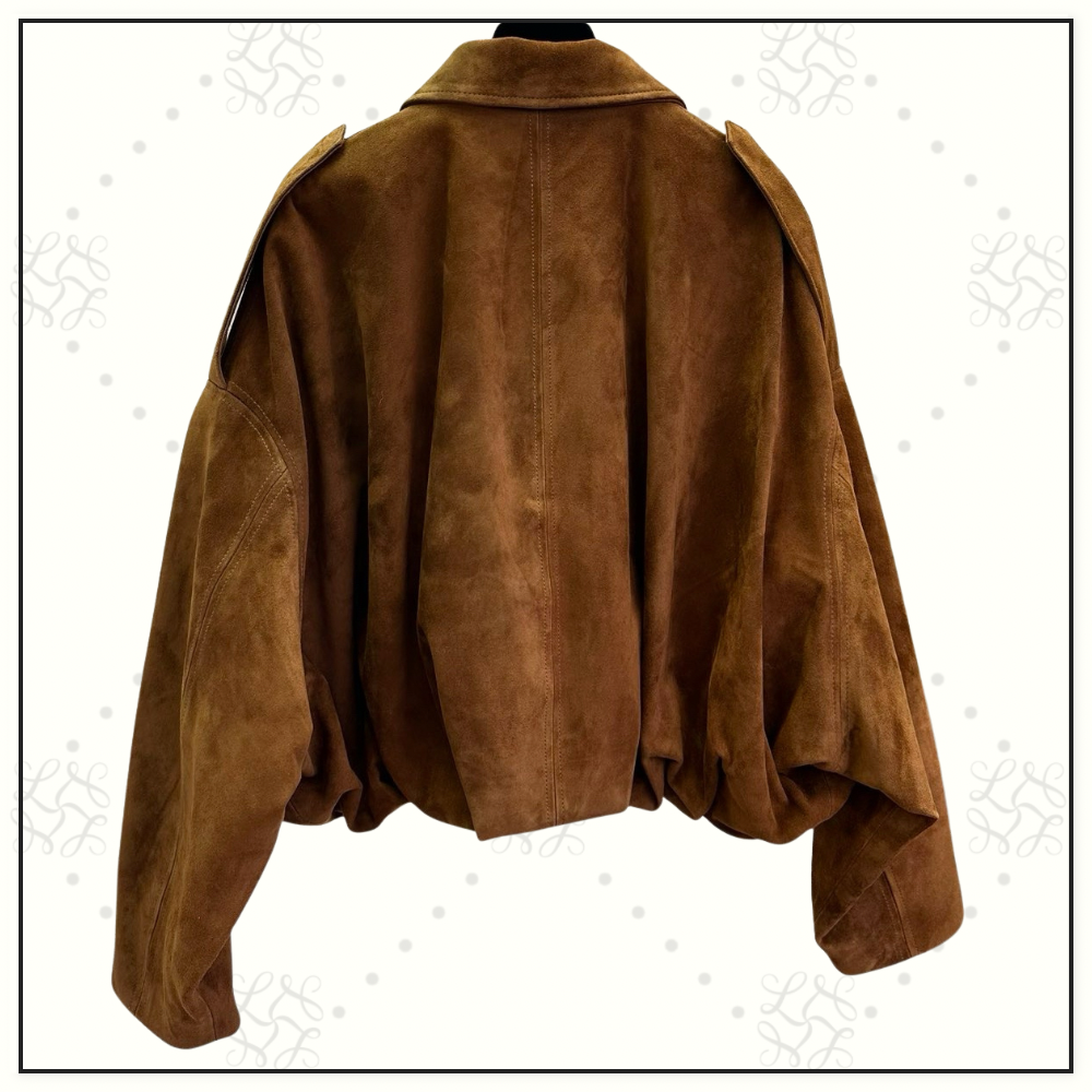 SUEDE BOMBER JACKET