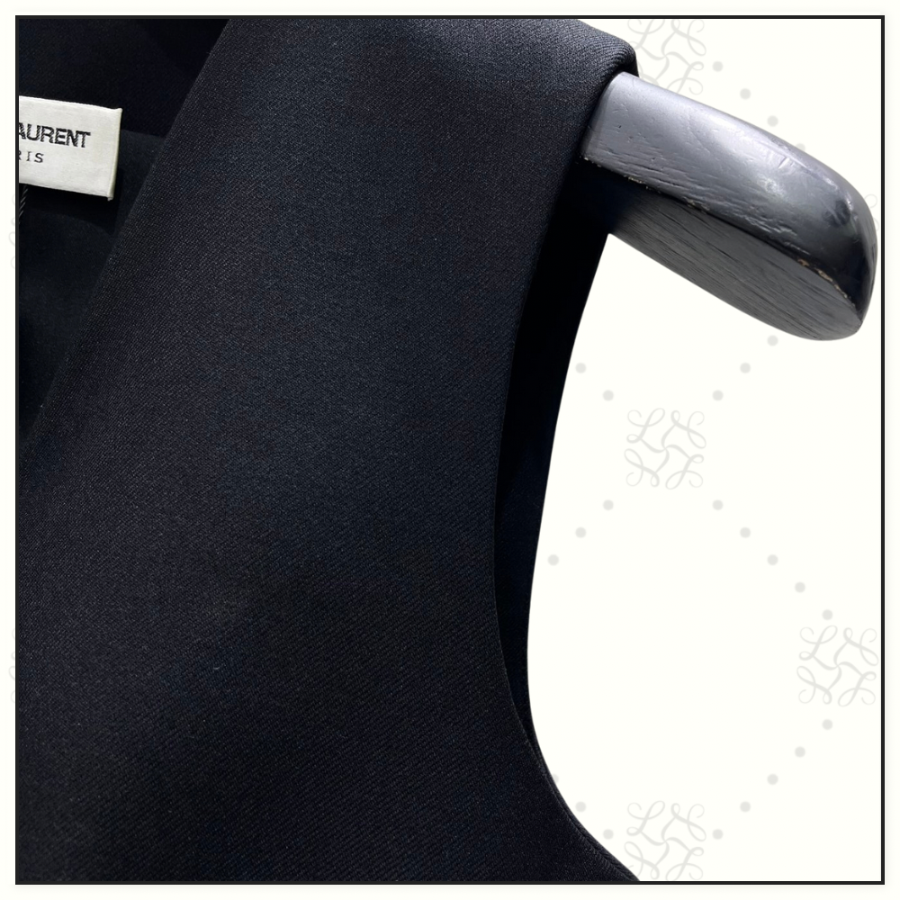 WOOL BLEND TAILORED VEST