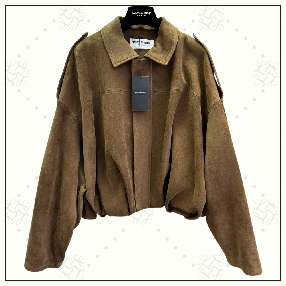SUEDE BOMBER JACKET
