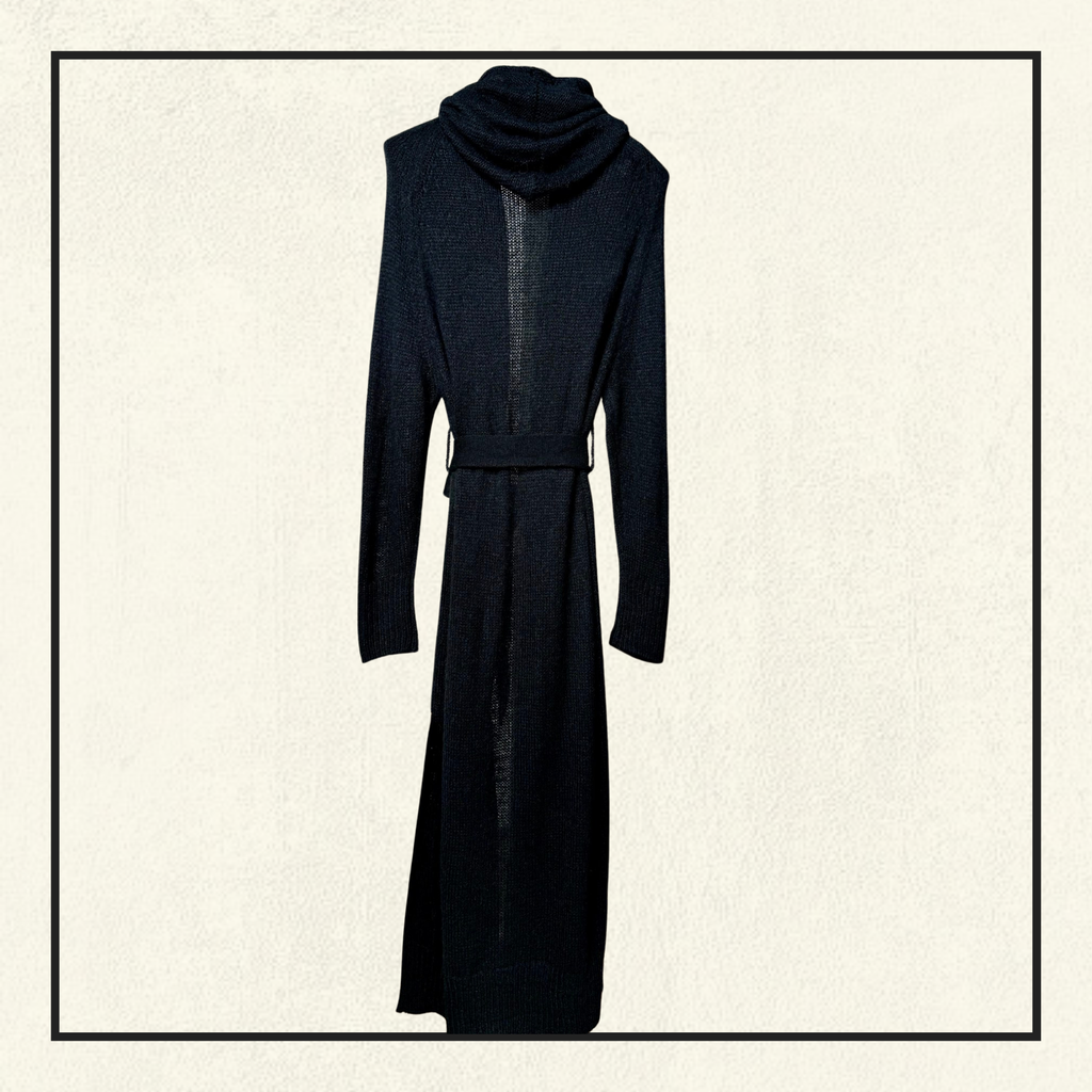 WOOL & MOHAIR LONG CARDIGAN