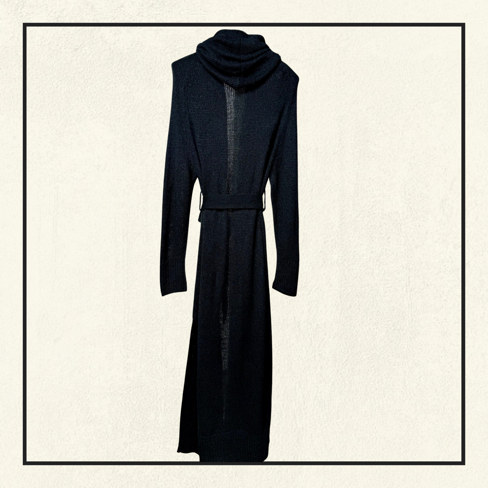 WOOL & MOHAIR LONG CARDIGAN