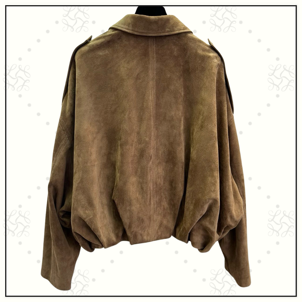SUEDE BOMBER JACKET