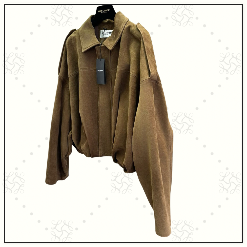 SUEDE BOMBER JACKET