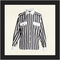 SILK STRIPE SHIRT