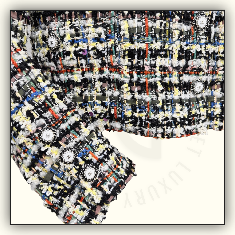 TWEED JACKET & MINI SKIRT