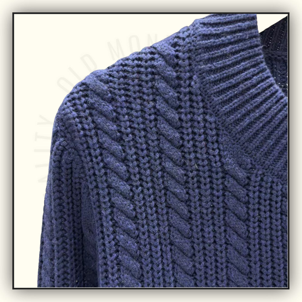 WOOL KNIT CARDIGAN