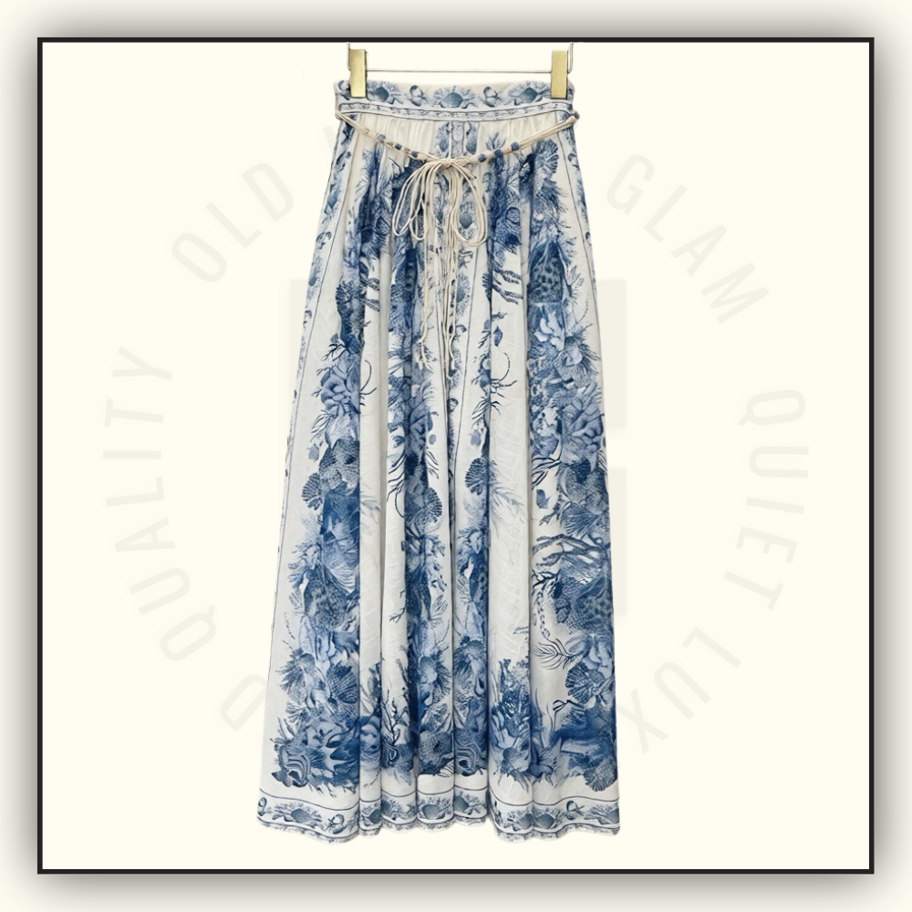 WANDERLUST BODY SHIRT & MAXI SKIRT