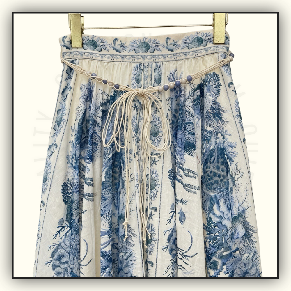 WANDERLUST BODY SHIRT & MAXI SKIRT