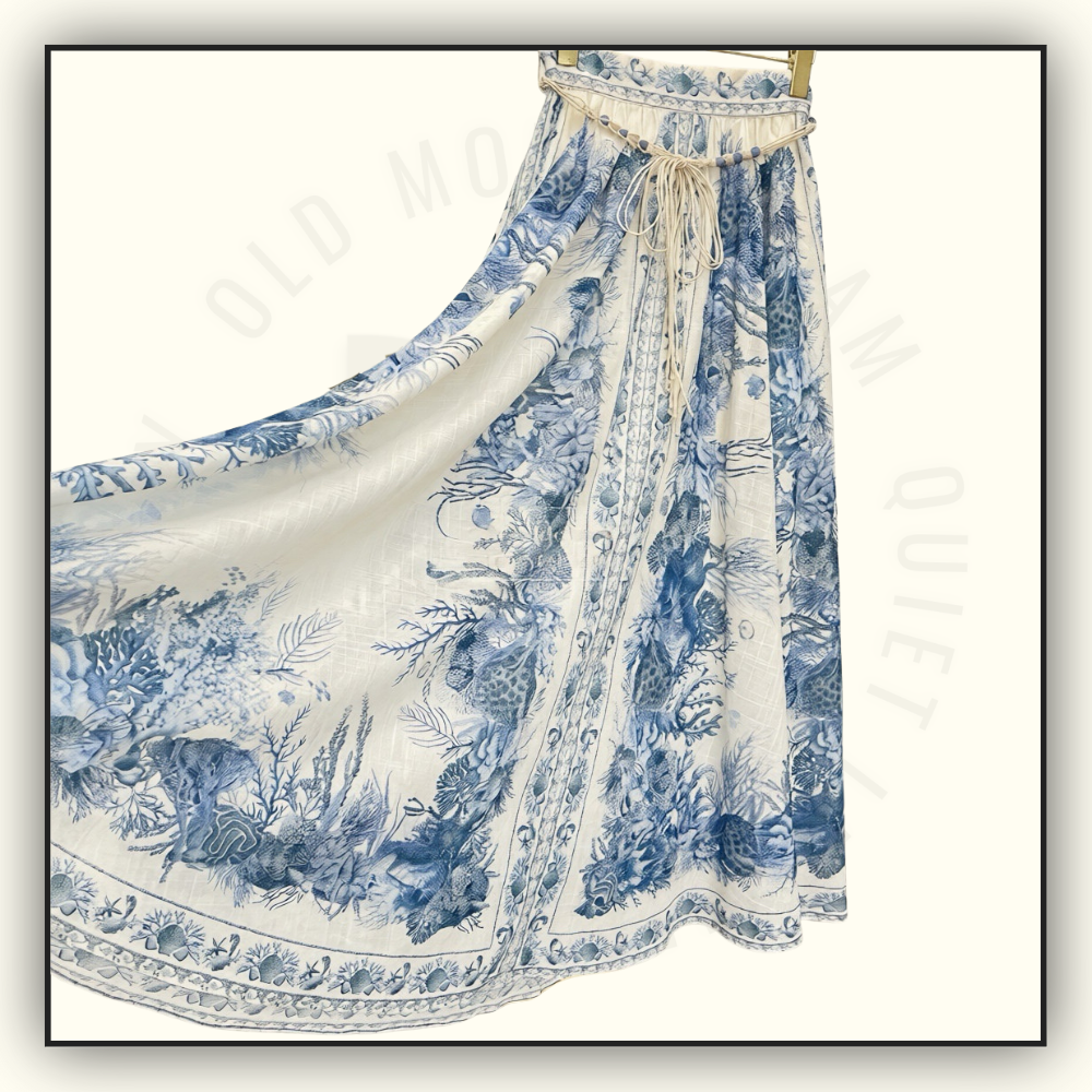 WANDERLUST BODY SHIRT & MAXI SKIRT