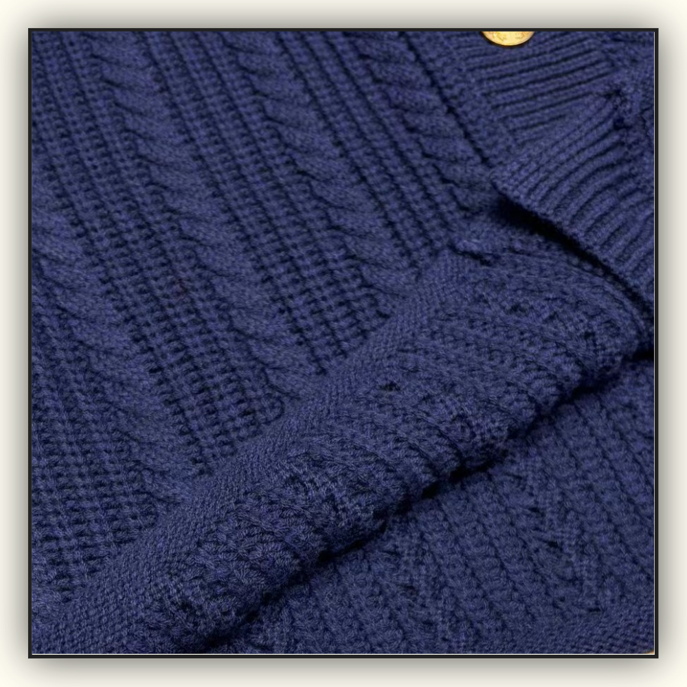 WOOL KNIT CARDIGAN