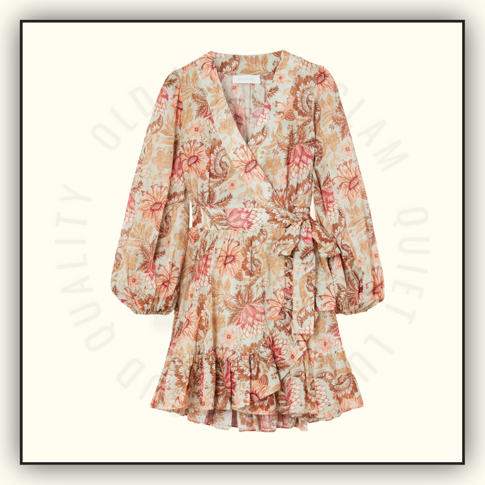 DAYLIGHT MINI WRAP DRESS