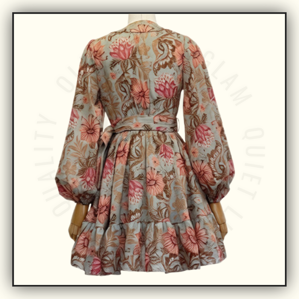 DAYLIGHT MINI WRAP DRESS