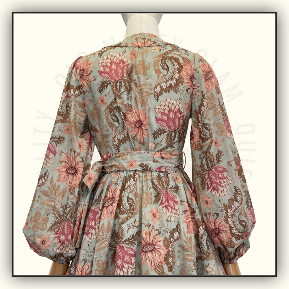 DAYLIGHT MINI WRAP DRESS