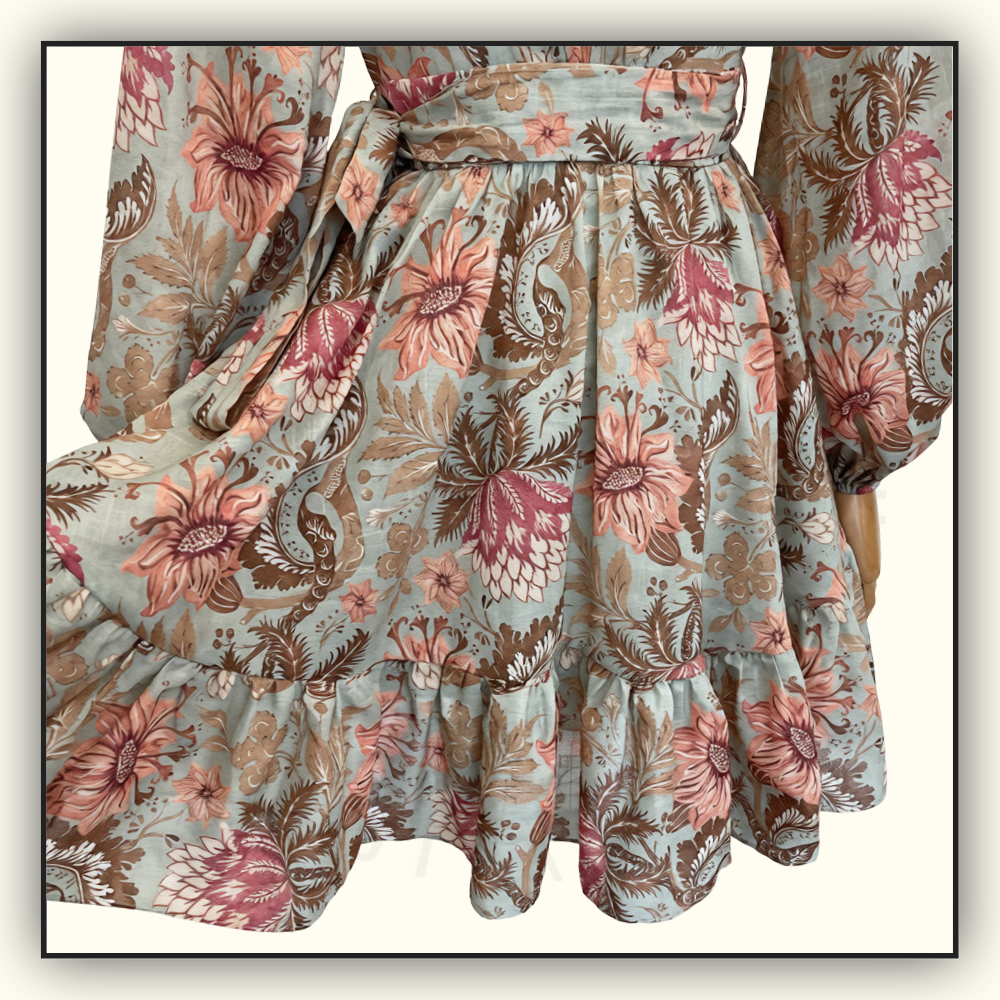 DAYLIGHT MINI WRAP DRESS
