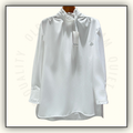 RUFFLED STAND COLLAR BLOUSE