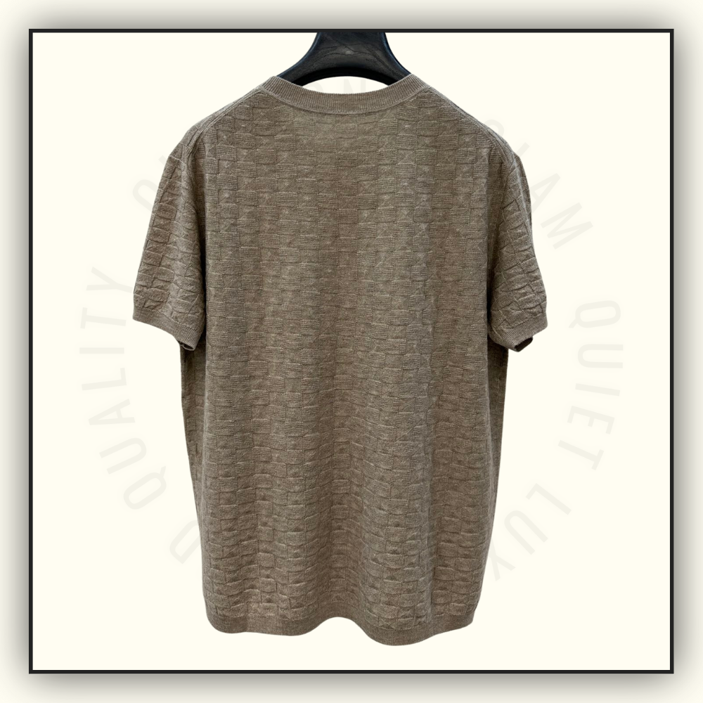 WOOL & CASHMERE BLEND T-SHIRT