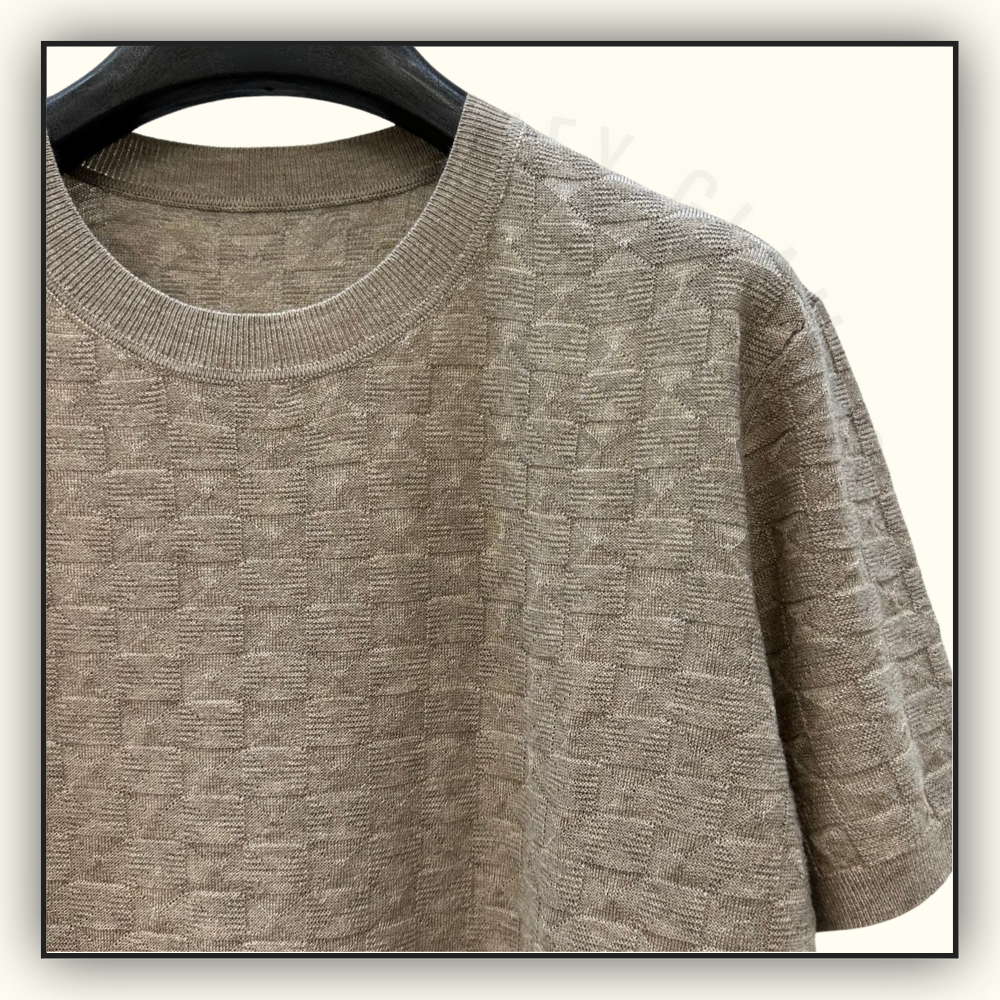 WOOL & CASHMERE BLEND T-SHIRT