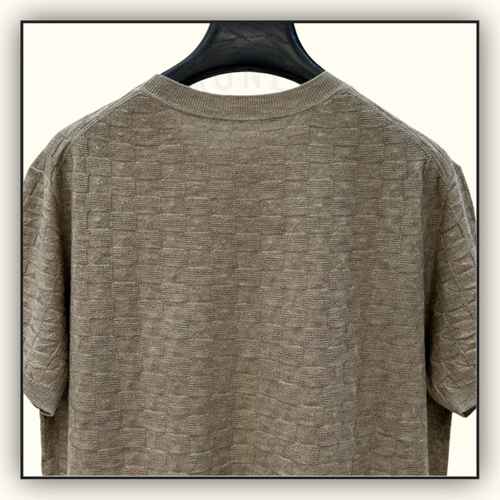 WOOL & CASHMERE BLEND T-SHIRT