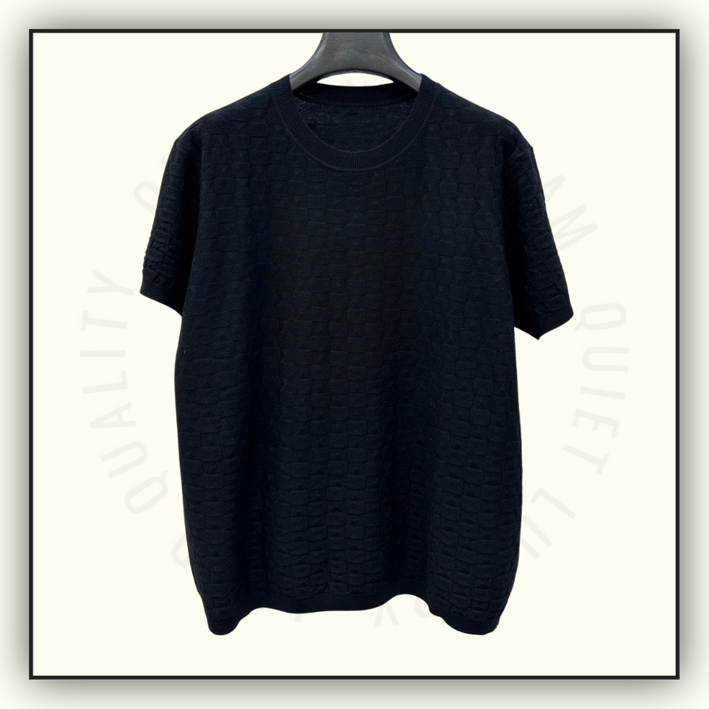WOOL & CASHMERE BLEND T-SHIRT
