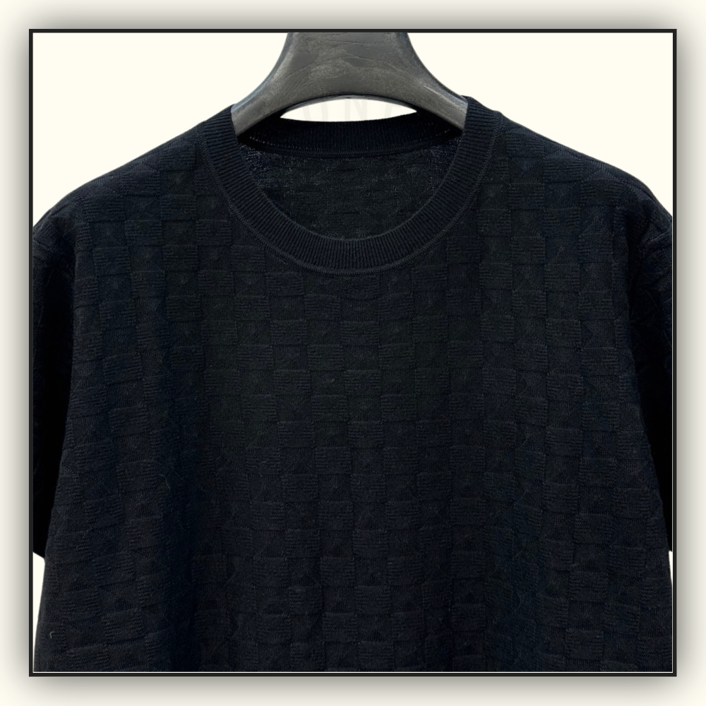 WOOL & CASHMERE BLEND T-SHIRT