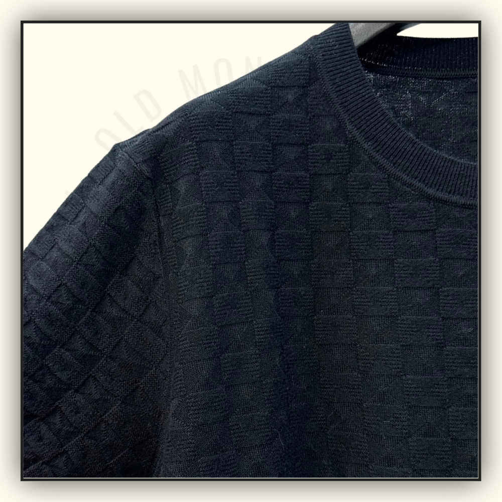 WOOL & CASHMERE BLEND T-SHIRT