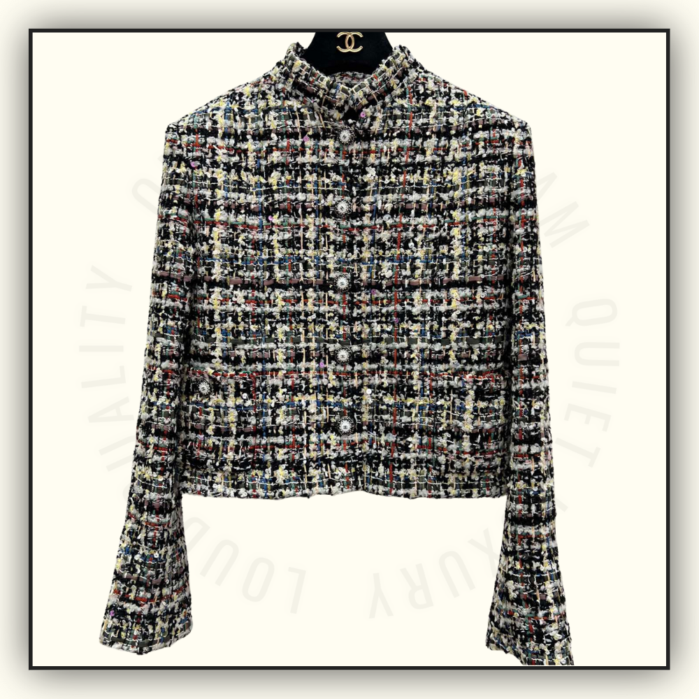 TWEED JACKET & MINI SKIRT