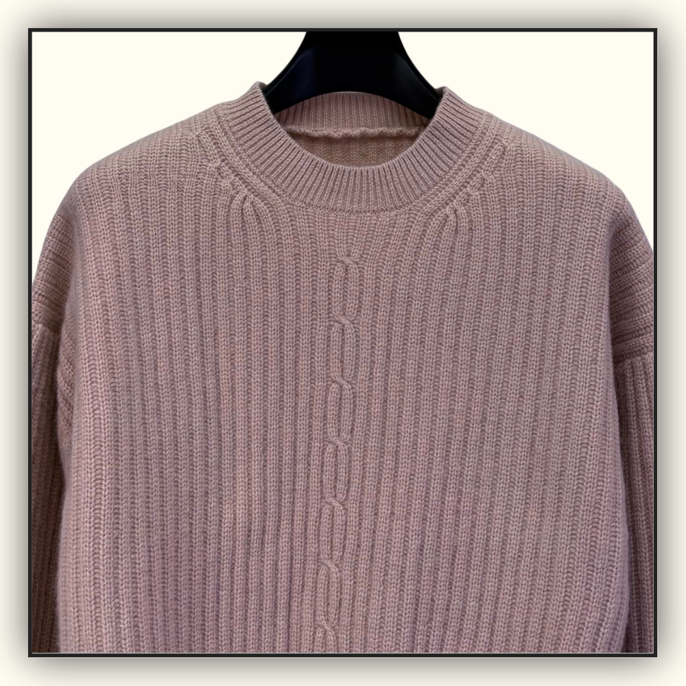CASHMERE CREW NECK SWEATER